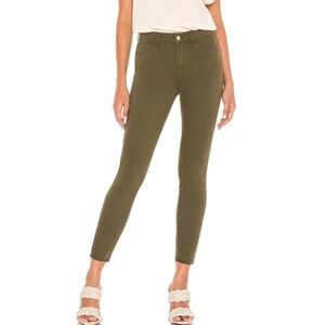 L'agence | NWOT Margot High Rise Skinny Pant in Olive Night Size 26